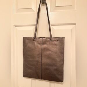 Banana Republic Copper Leather Tote Bag